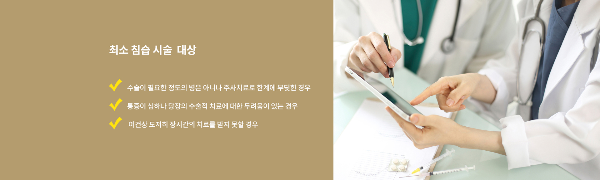 초음파 유도하 치료